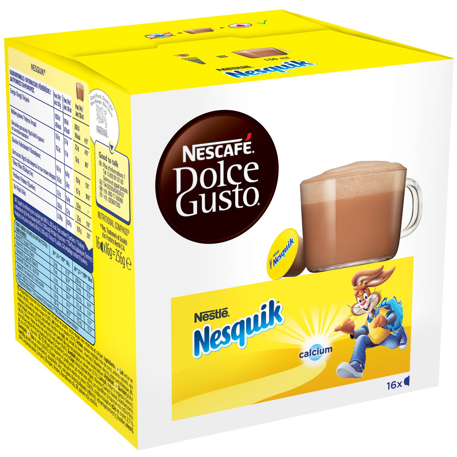 Nescafé Dolce Gusto NESQUIK chocolat 16 capsules
